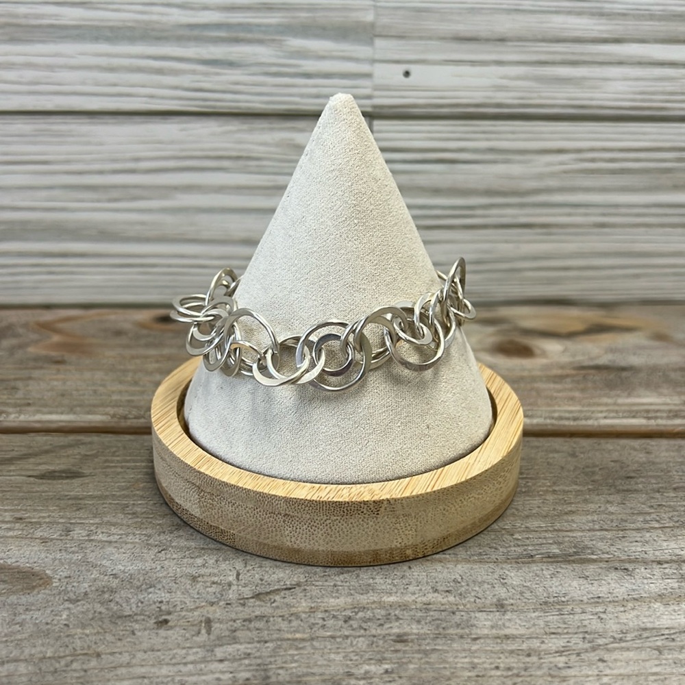 Sterling Silver Circle Bracelet